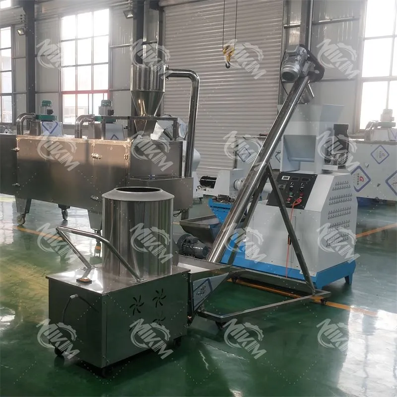 Линия за производство на пелети за рибна храна