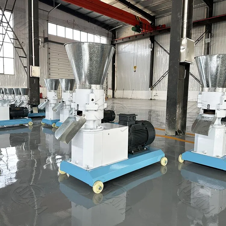 Захранвайте машина за пелети за фабрика за хранене