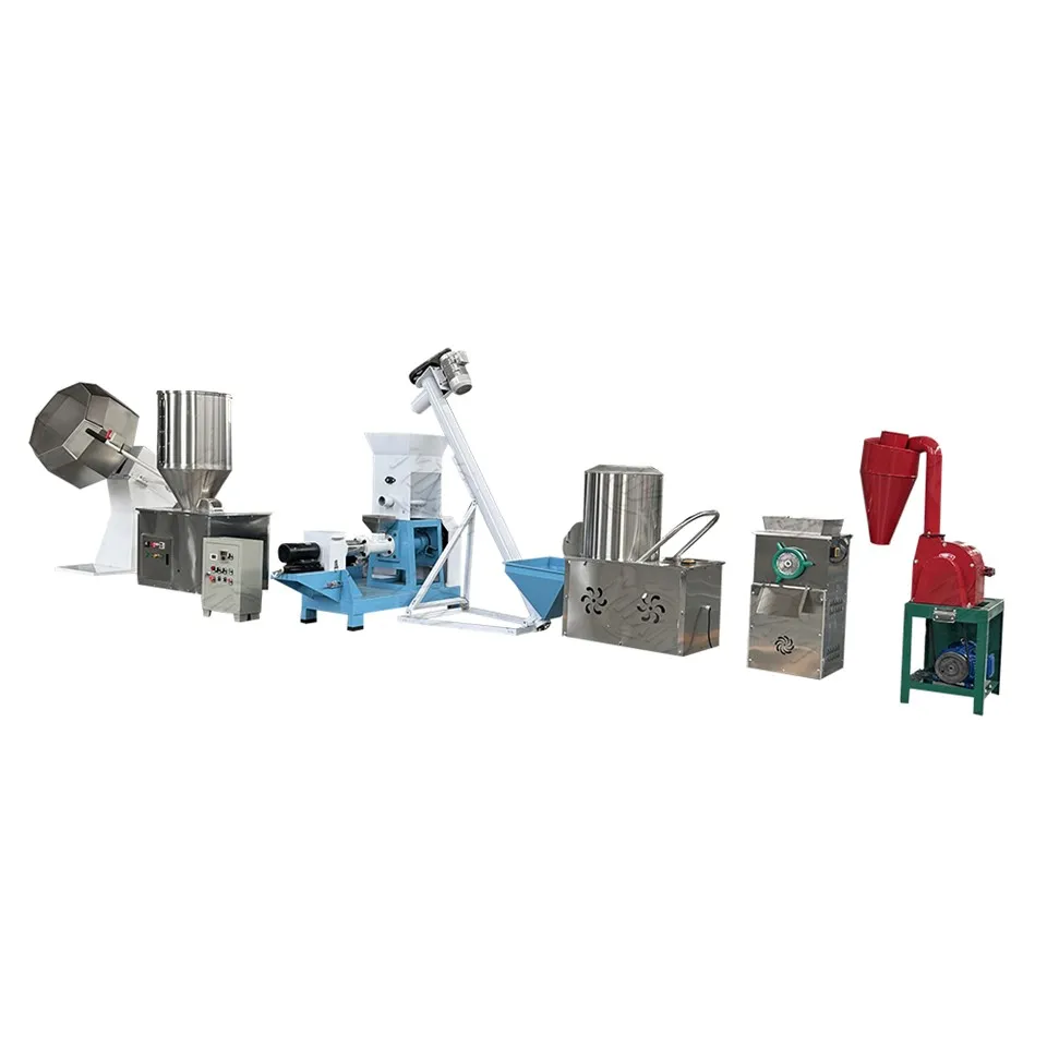 Производствена линия за пелети за риба и скариди