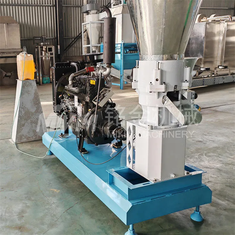 Машина за производство на пелети за храна за кози